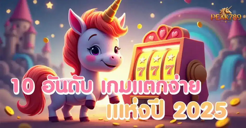แนะนำ 10 อันดับ เกมสล็อตแตกง่าย อัปเดตล่าสุด ใช้เงินทุนน้อย